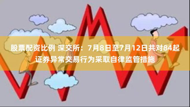 股票配资比例 深交所：7月8日至7月12日共对84起证券异常交易行为采取自律监管措施