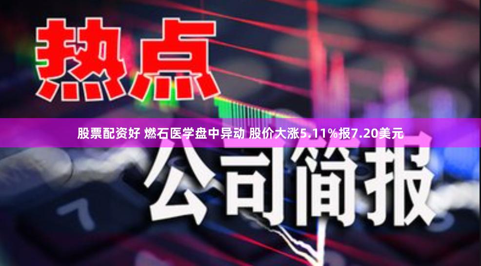 股票配资好 燃石医学盘中异动 股价大涨5.11%报7.20美元