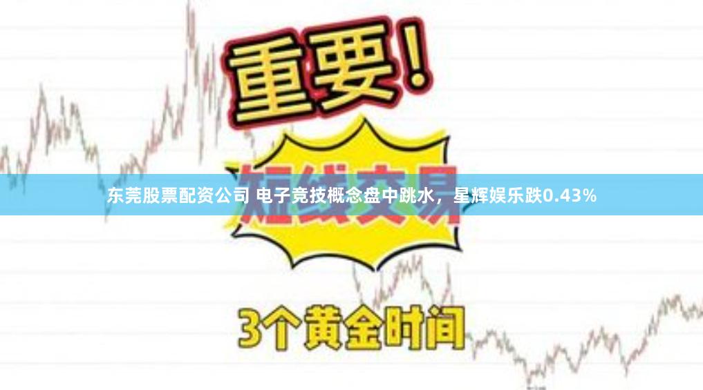 东莞股票配资公司 电子竞技概念盘中跳水，星辉娱乐跌0.43%