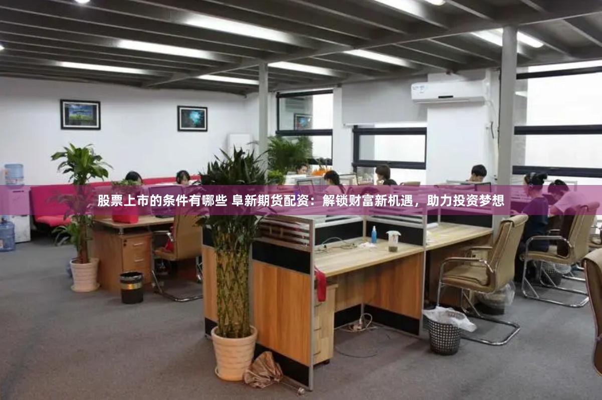 股票上市的条件有哪些 阜新期货配资：解锁财富新机遇，助力投资梦想
